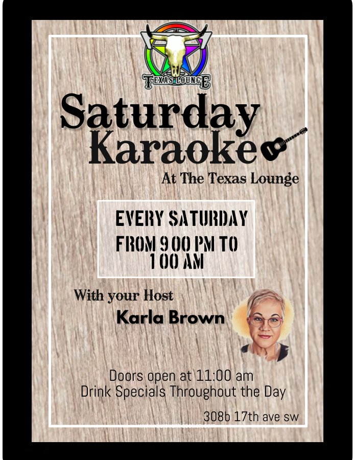 Saturday Karaoke